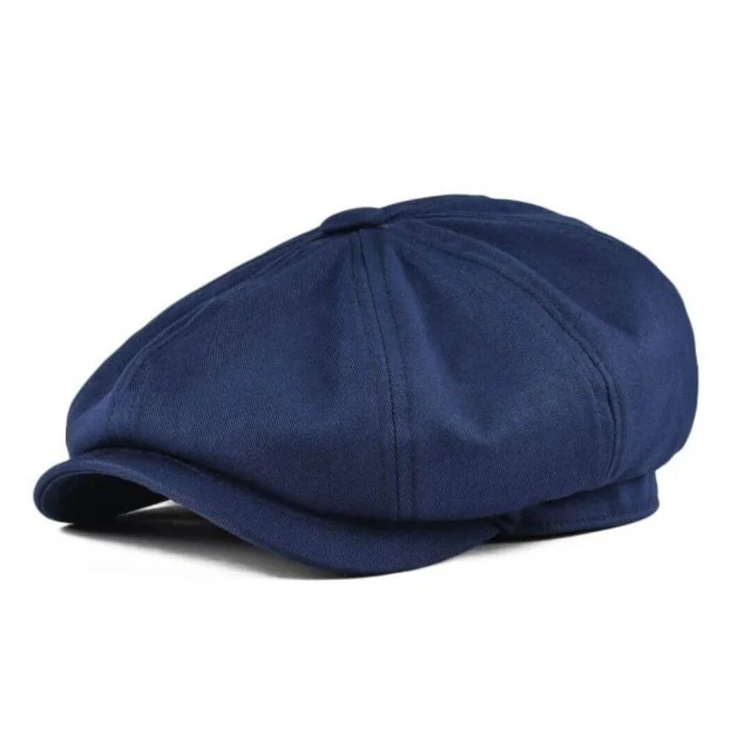 Cotton Twill Newsboy Cap | MEMPHIS - Image 4