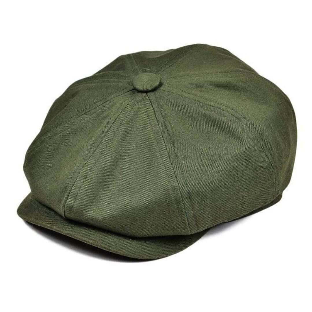 Cotton Twill Newsboy Cap | MEMPHIS - Image 5