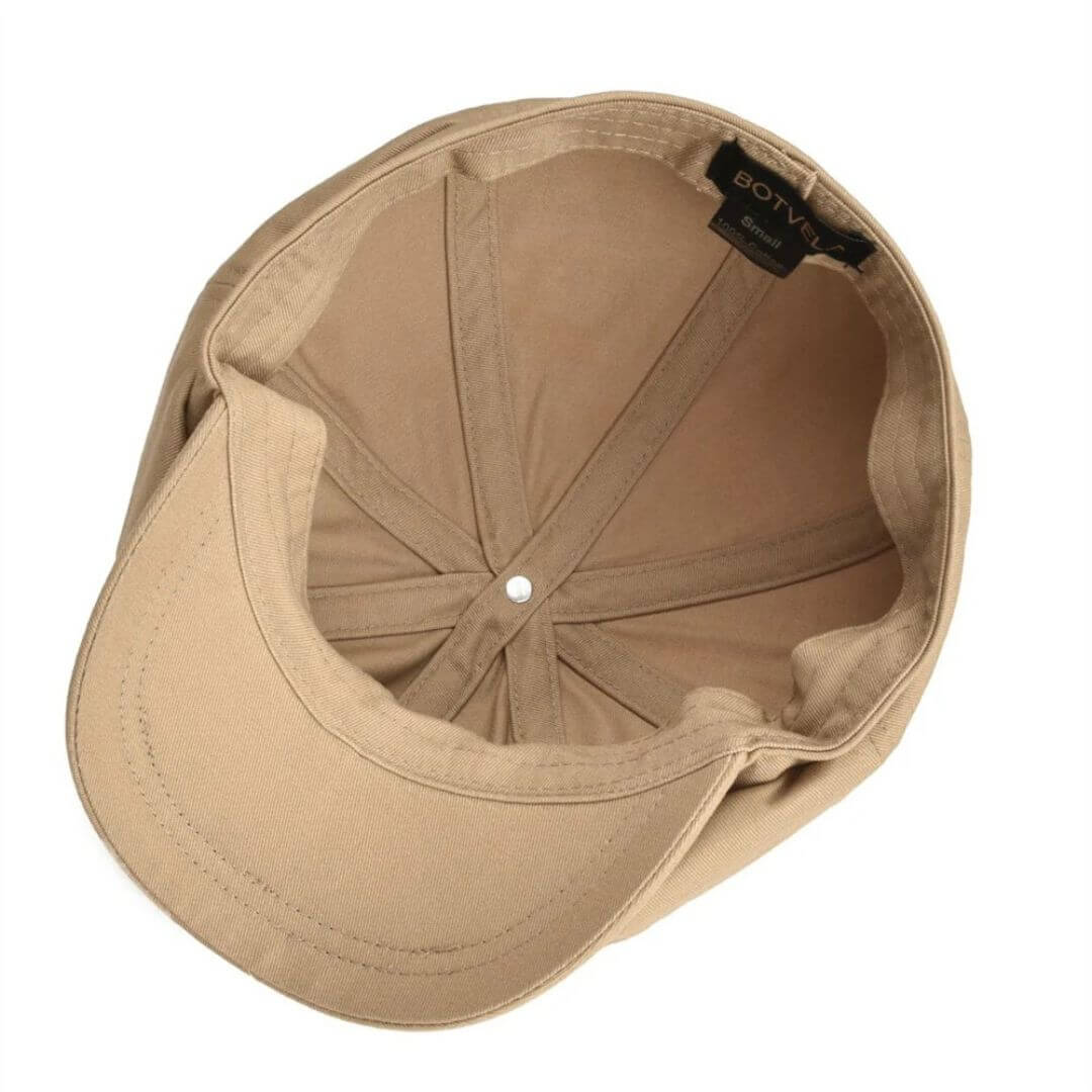 Cotton Twill Newsboy Cap | MEMPHIS - Image 8