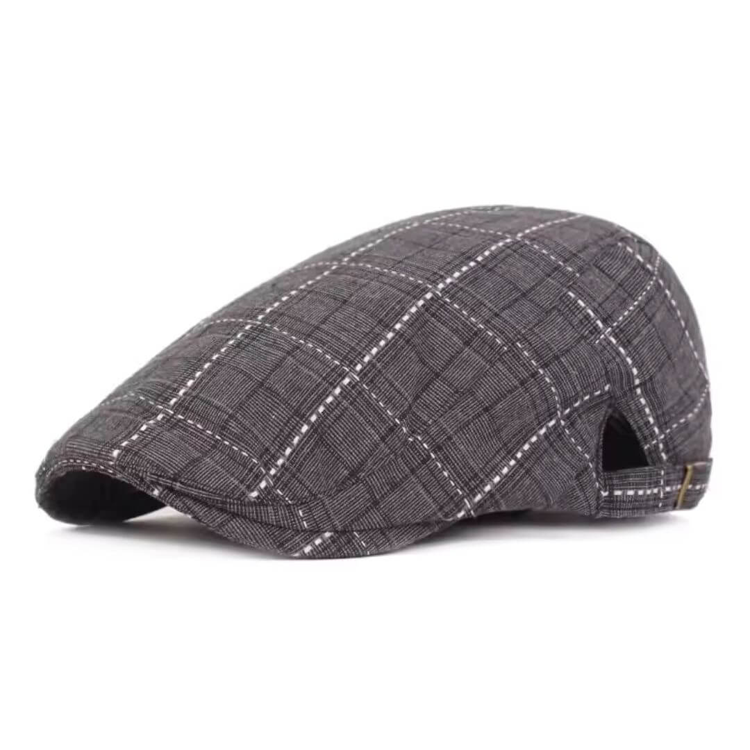 Plaid Fabric Ivy Cap | RICHMOND - Image 3