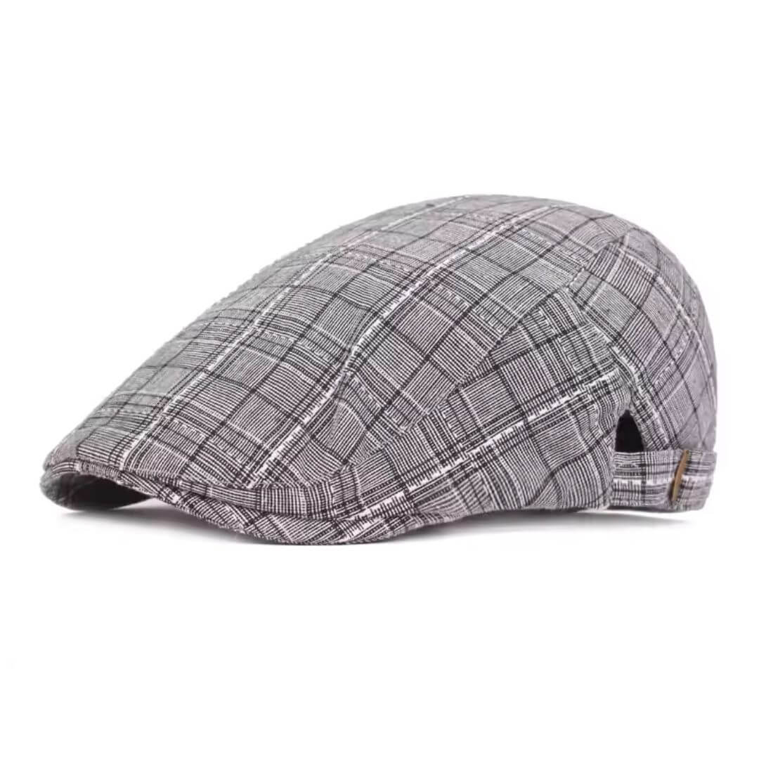 Plaid Fabric Ivy Cap | RICHMOND - Image 4