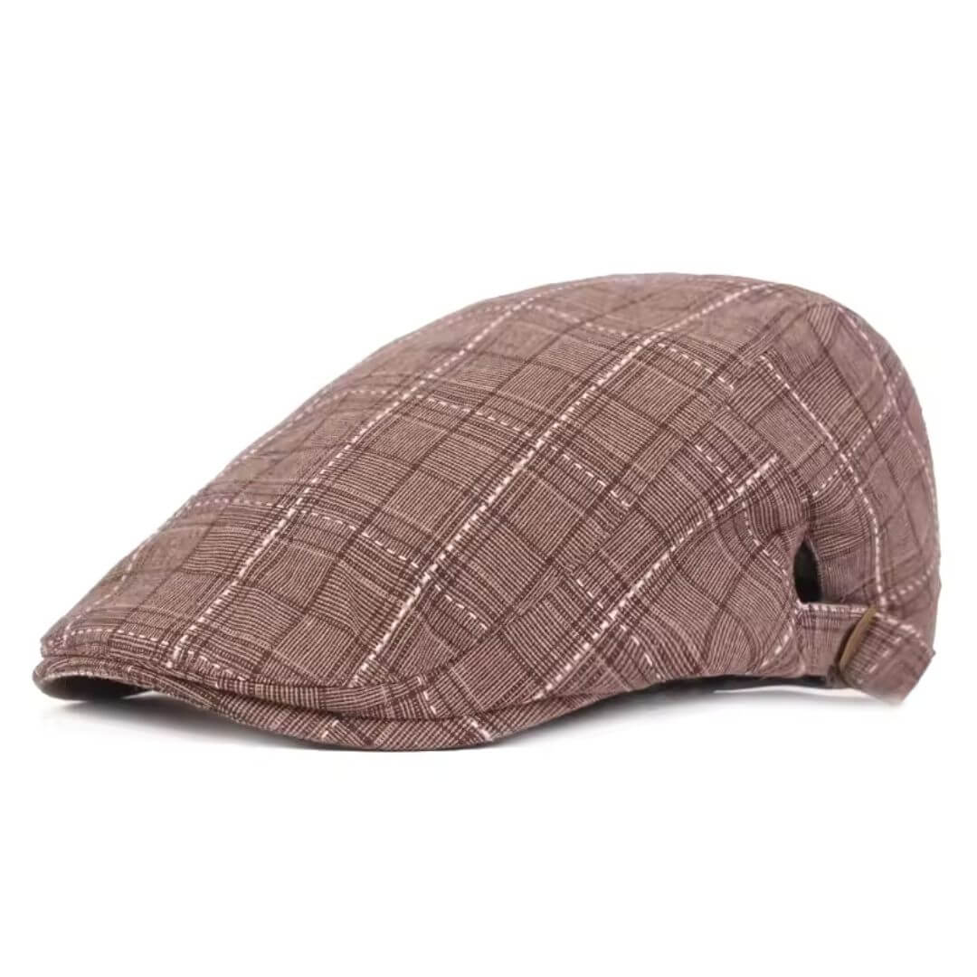 Plaid Fabric Ivy Cap | RICHMOND - Image 5