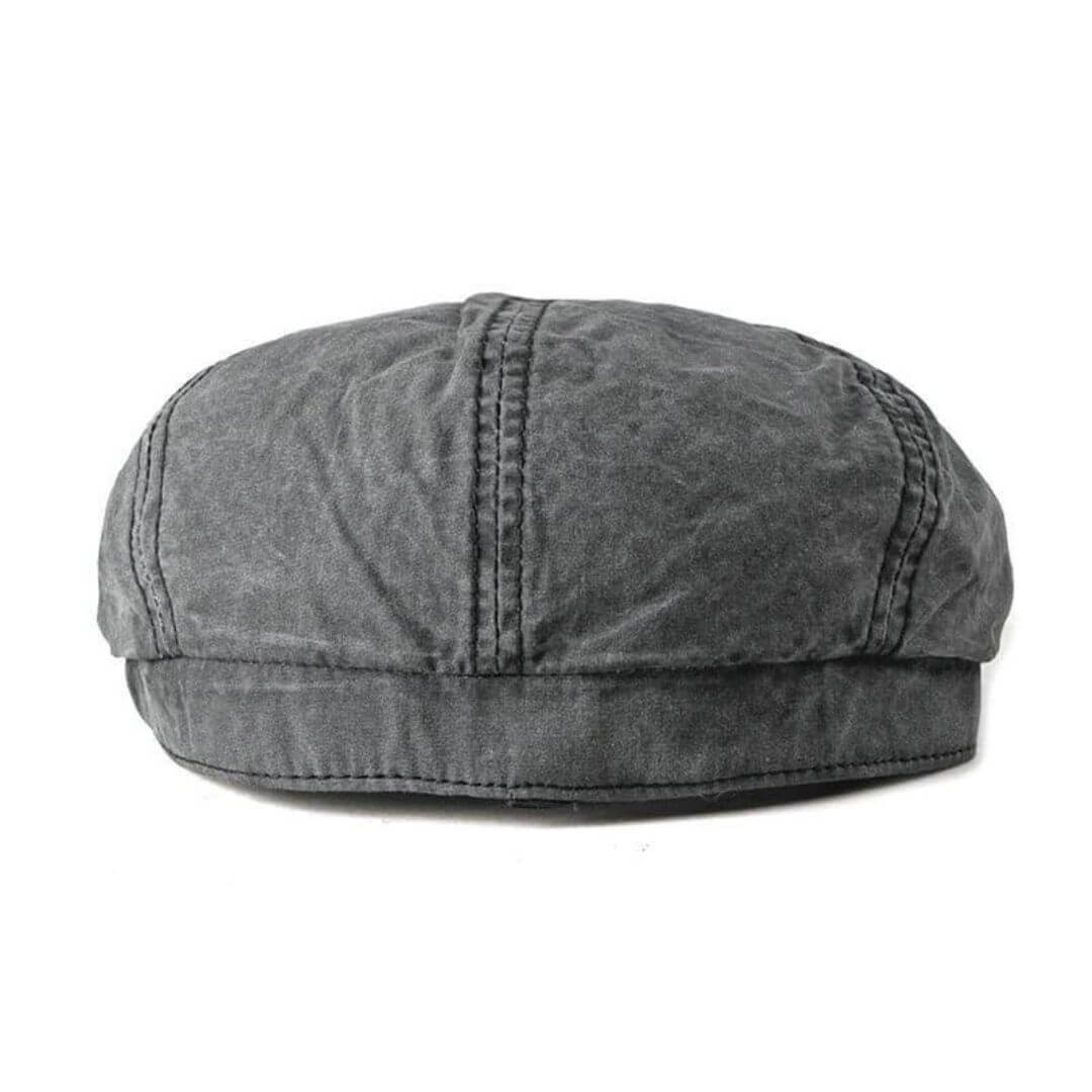 Washed Cotton Newsboy Cap | MALIBU - Image 7