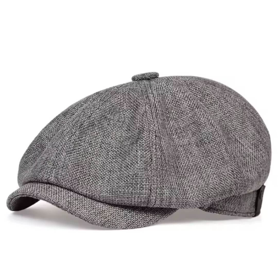 Woven Tweed Newsboy Cap | OSLO - Image 3